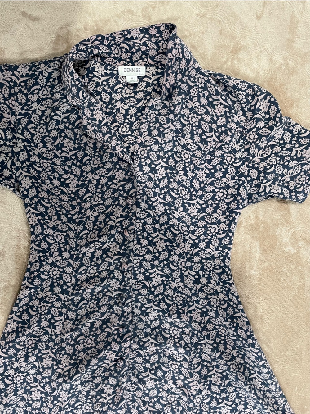 Vintage Dennis Paris Dress - Picture 5 of 11